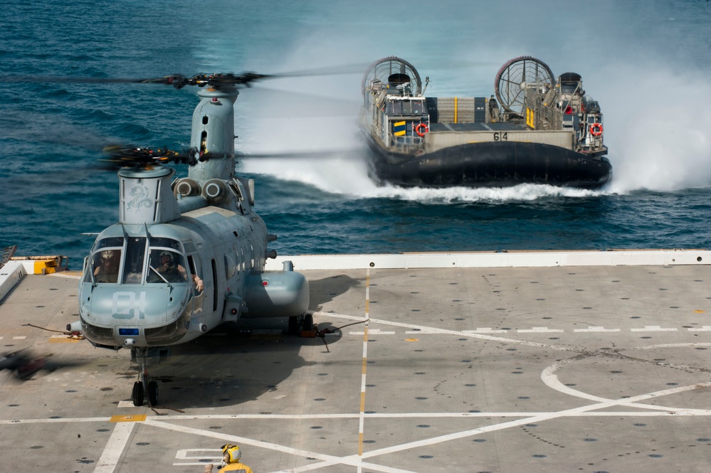 USS New Orleans in the Persian Gulf