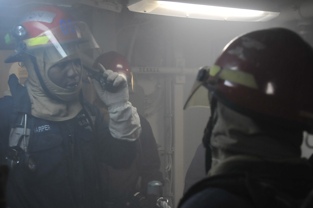 Total ship survivability exercise