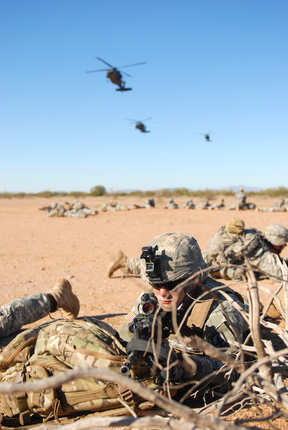 158th Infantry Battalion air assault