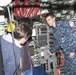 Hollywood to the Navy entertainers tour USS Asheville