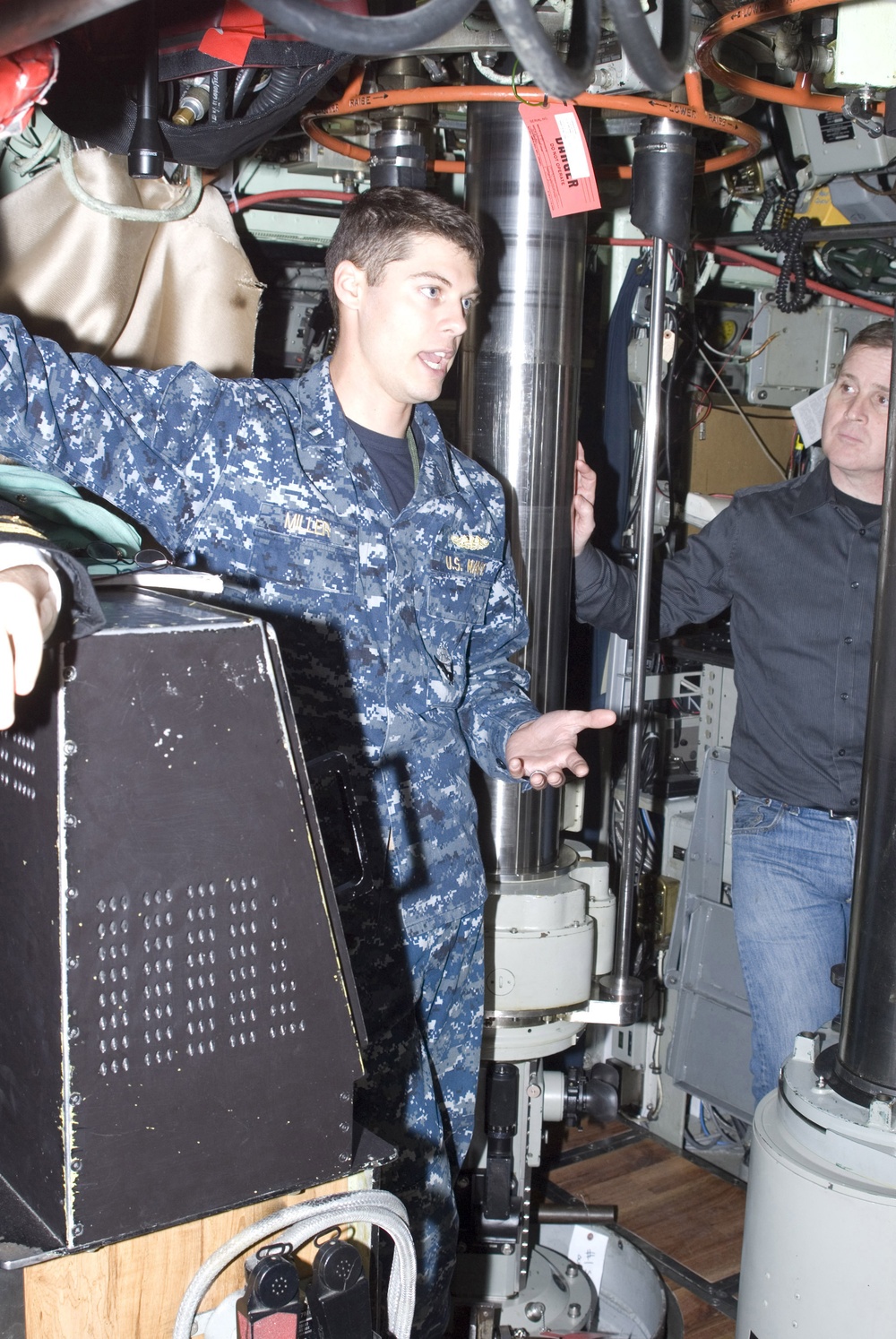 Hollywood to the Navy entertainers tour USS Asheville