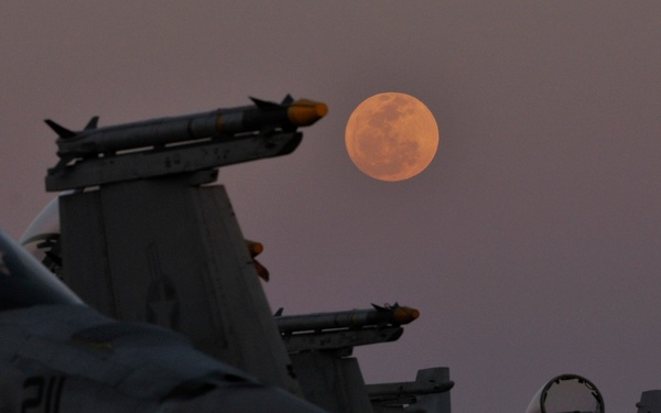 USS Carl Vinson action