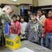 Seabee teaches students how to build