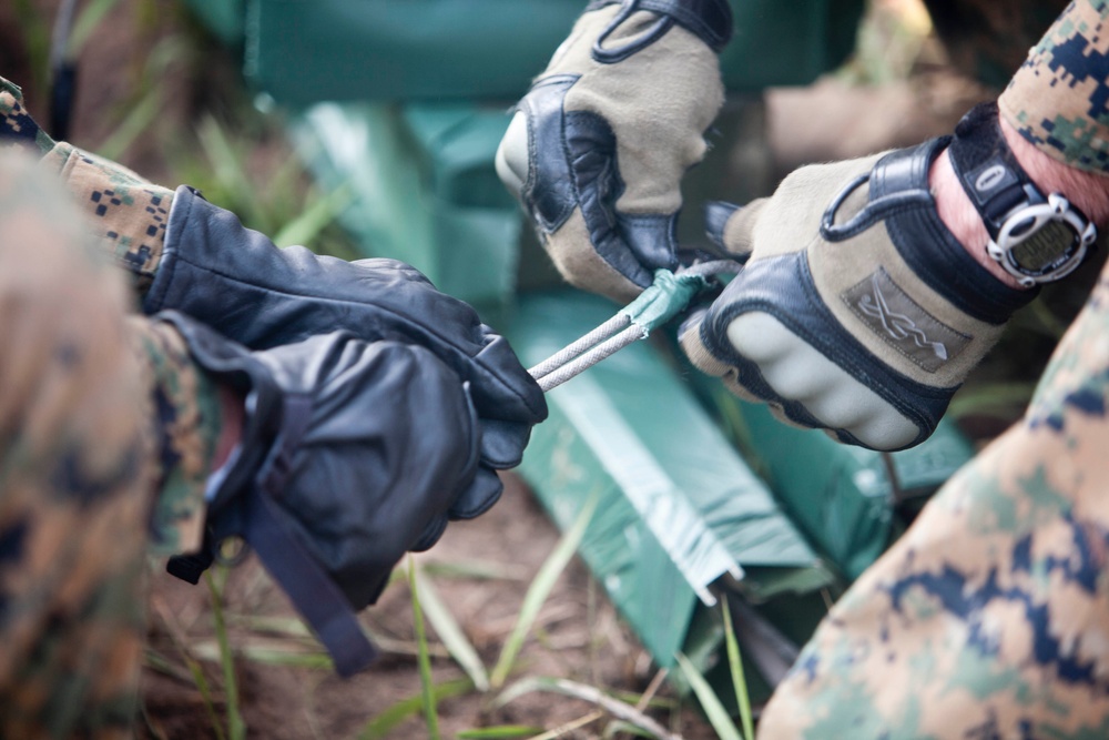 Combat Assault Battalion, Marines conduct demo training at Exercise Cobra Gold 2012