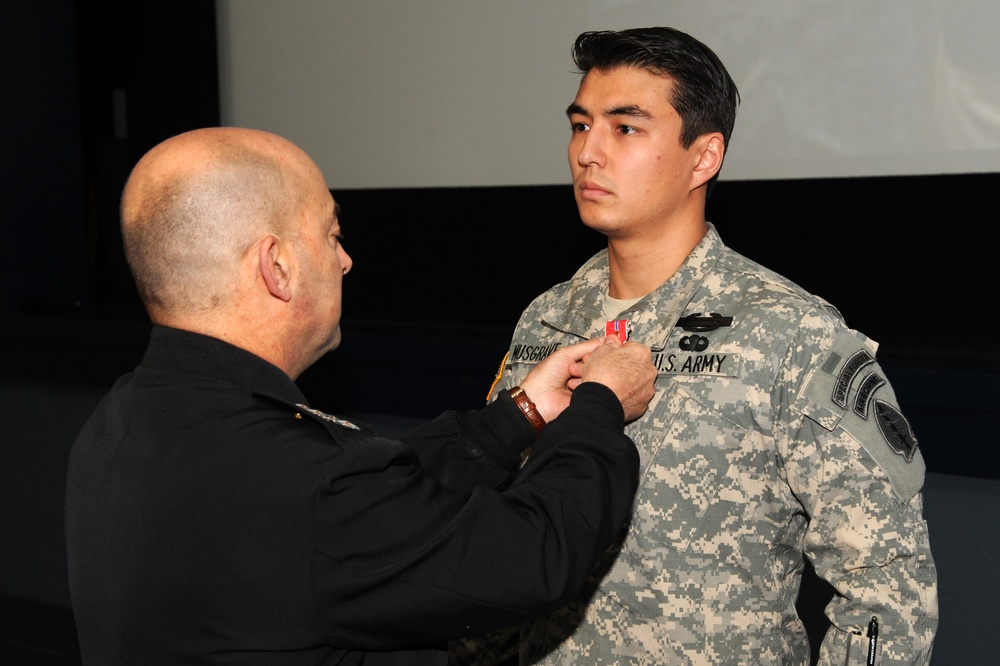 Valor Awards ceremony