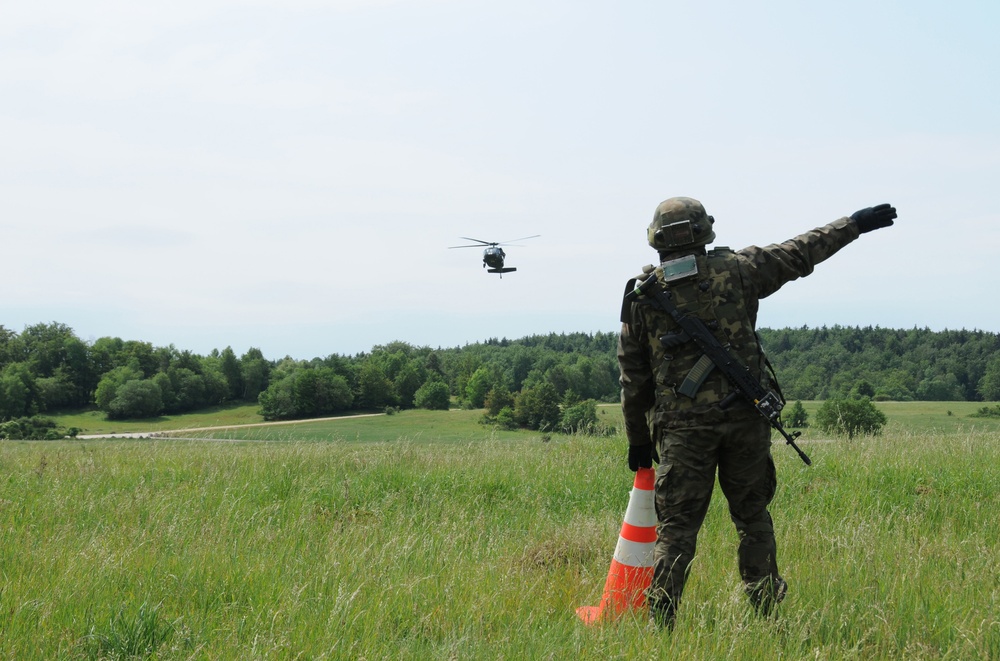 Polish Operational Mentor Liaison Team training