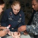 USS Wasp sailors conduct neonatal CPR training