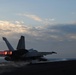 F/A-18E Super Hornet launches from USS Abraham Lincoln