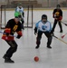 Playing  roomball