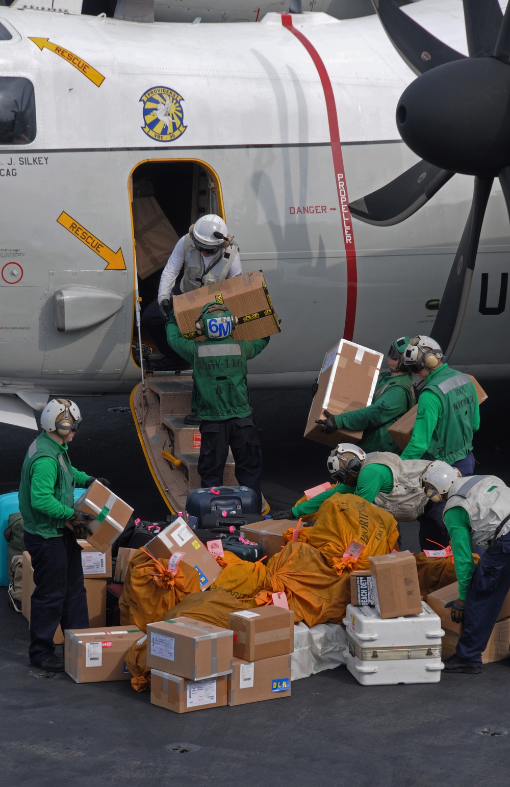 USS Abraham Lincoln action