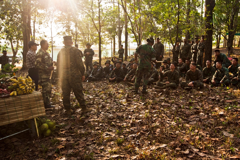 Trilateral training teaches Marines to survive