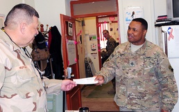 Bagram Air Field Red Cross helps during tough times