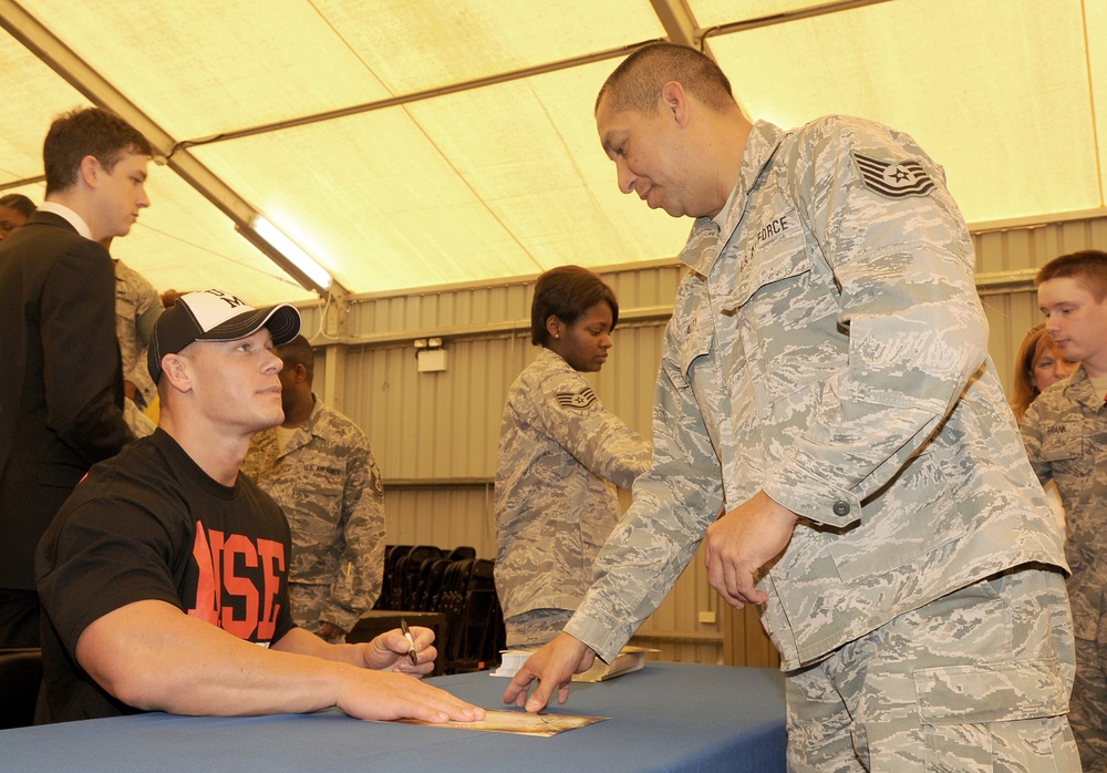 World Wrestling Entertainment USO tour