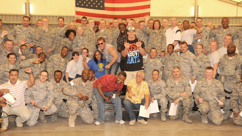 World Wrestling Entertainment USO tour