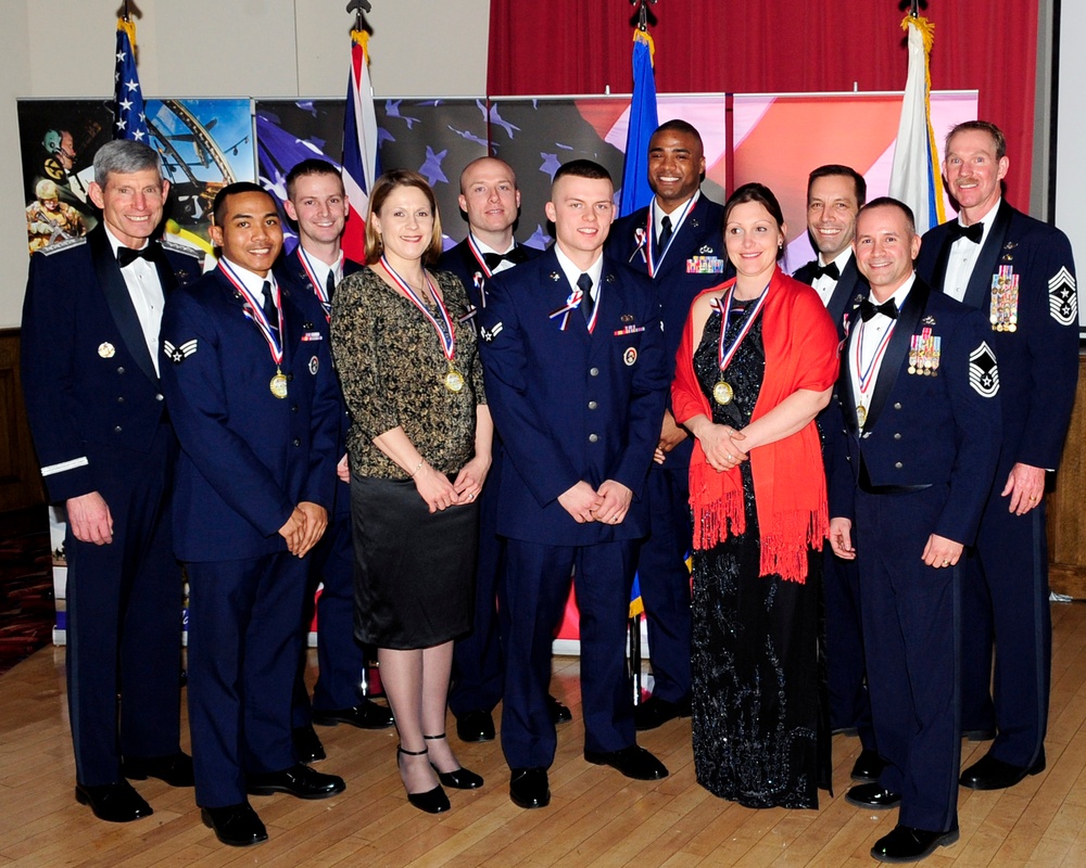 Mildenhall airmen honored during CSAF visit
