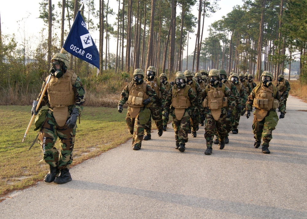 NMCB 74 conduct MOPP Readiness Excercise