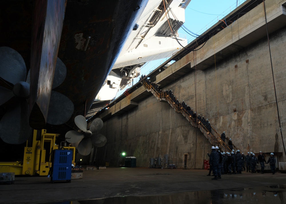 USS Ronald Reagan in Washington