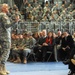 US Army Europe Commander Lt. Gen. Mark Hertling visits a community forum at Garrison Grafenwoehr