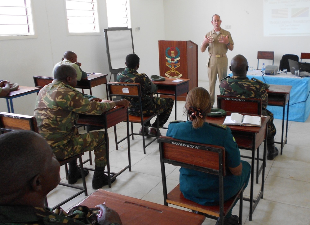 CJTF-HOA medical logistics traveling contact team exchanged best practices