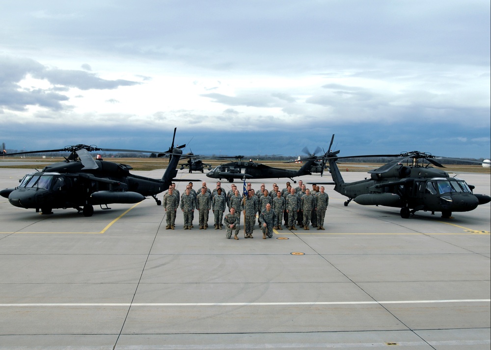 Unit photo of A Company 1-214th Aviation Regiment