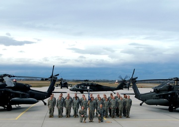Unit photo of A Company 1-214th Aviation Regiment