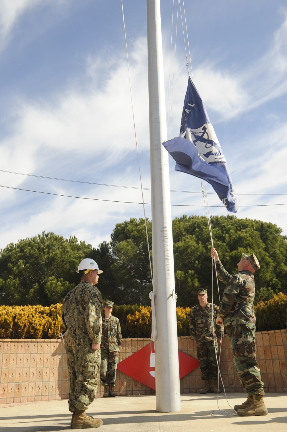 NMCB 3 Conducts Turnover with NMCB 5