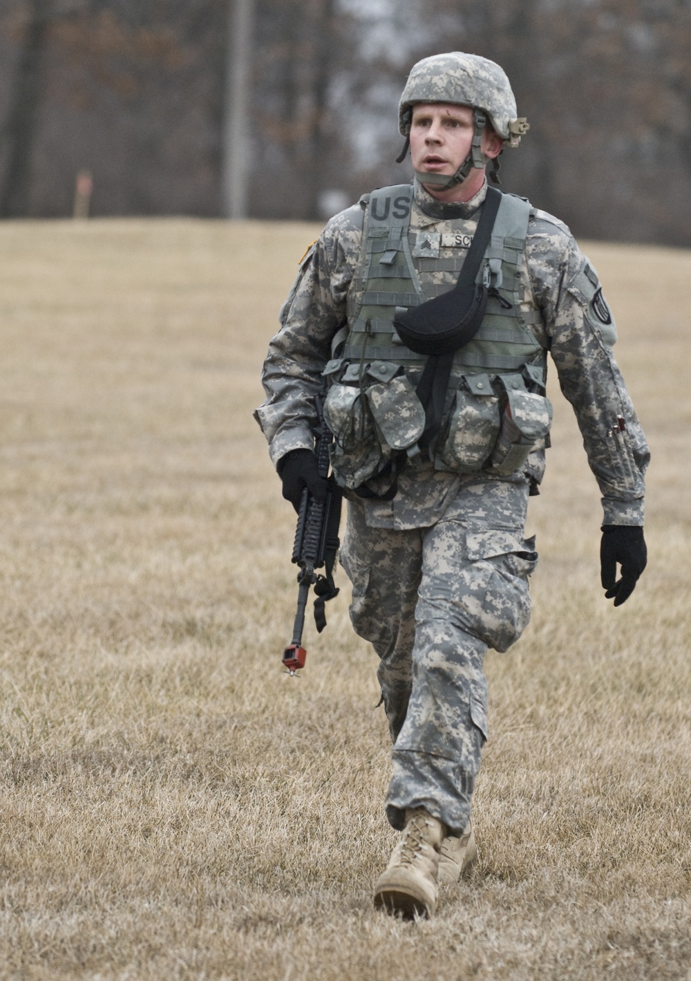 Best Warrior finishes land navigation