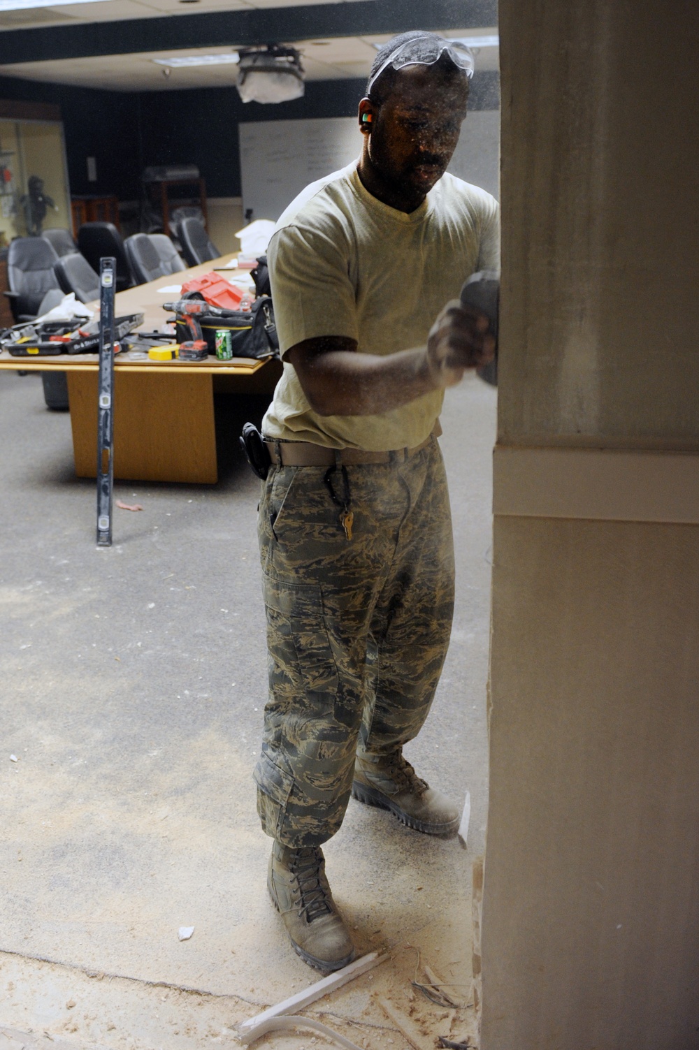 19th Civil Engineer Squadron improves facilities at Little Rock Air Force Base