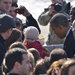 President Barack Obama meets public in Milwaukee