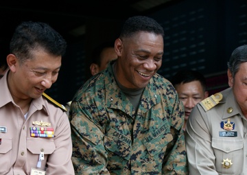 Multinational project builds school