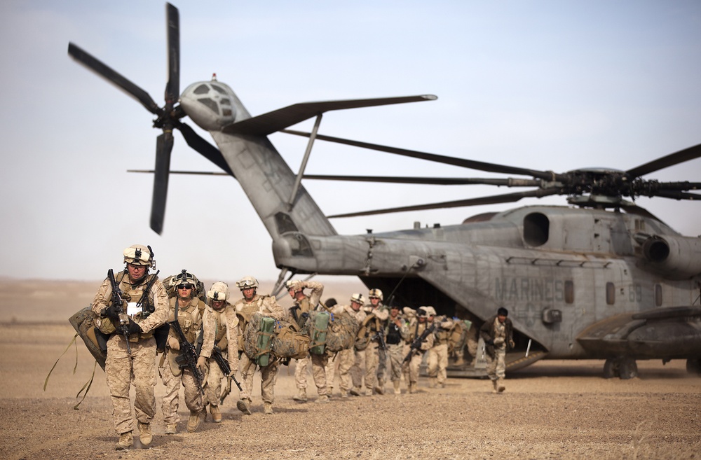 Operation Shahem Tofan: Afghan Border Police, Marines extend reach toward Helmand border