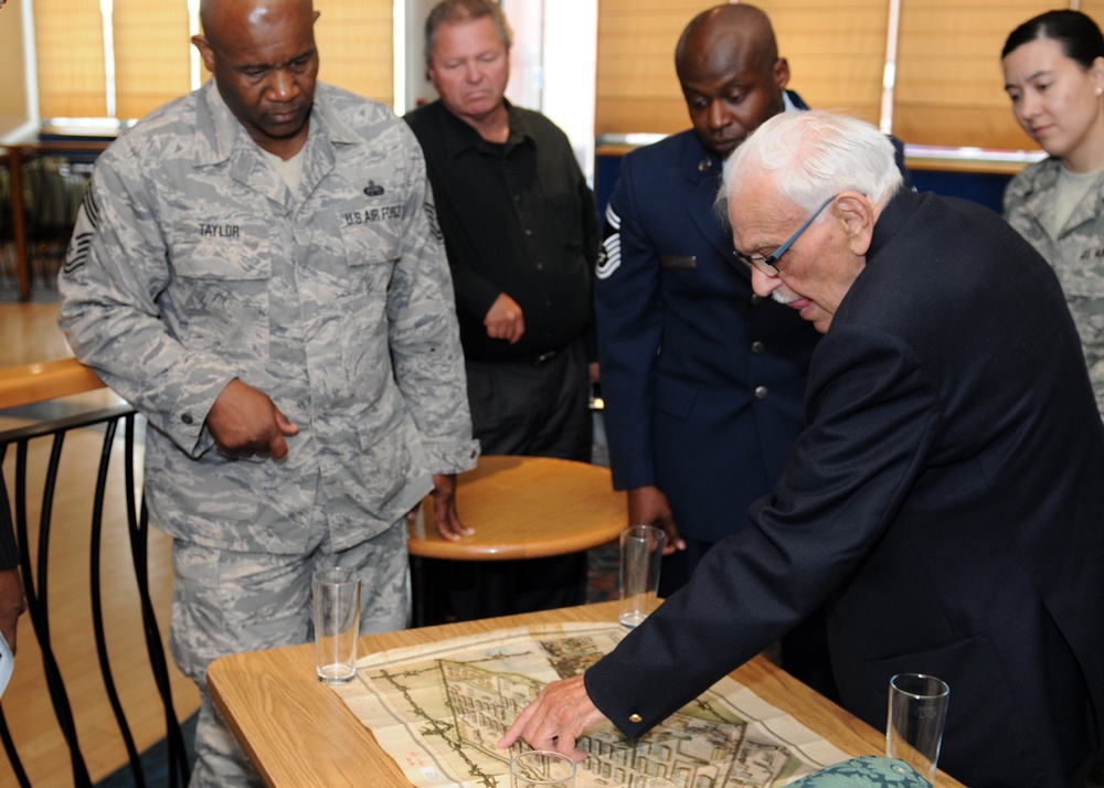 POW speaks to RAF Mildenhall airmen