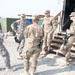 Iowa National Guard visits soldiers assigned to the 45th IBCT