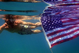 US Navy Petty Officer 2nd Class Geoff Shepelew's Re-enlistment