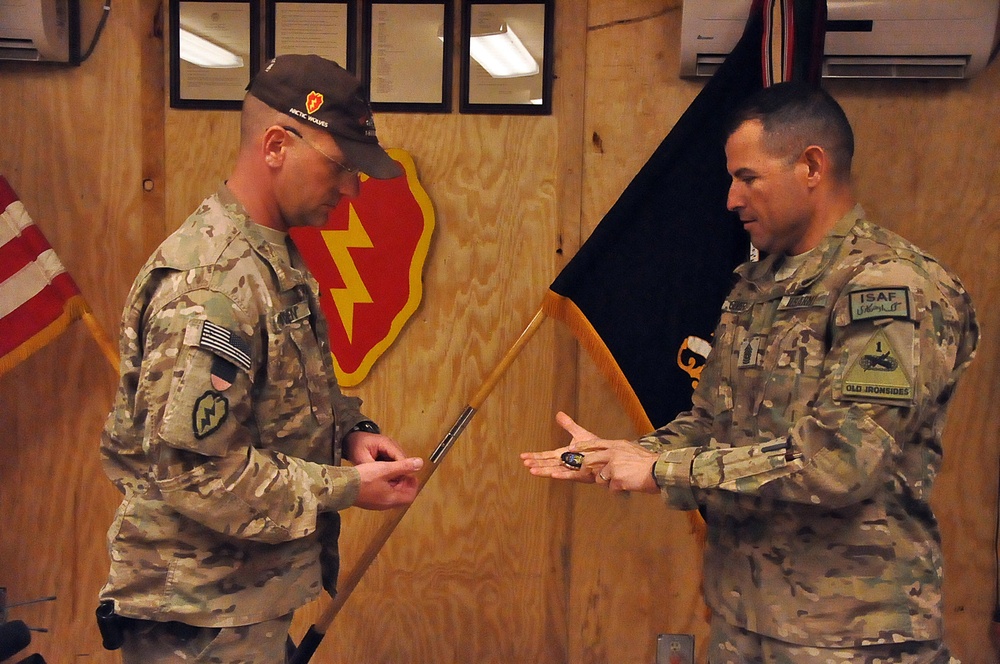 'Bobcats' with the 5th Infantry Regiment reunites in the sands of Afghanistan