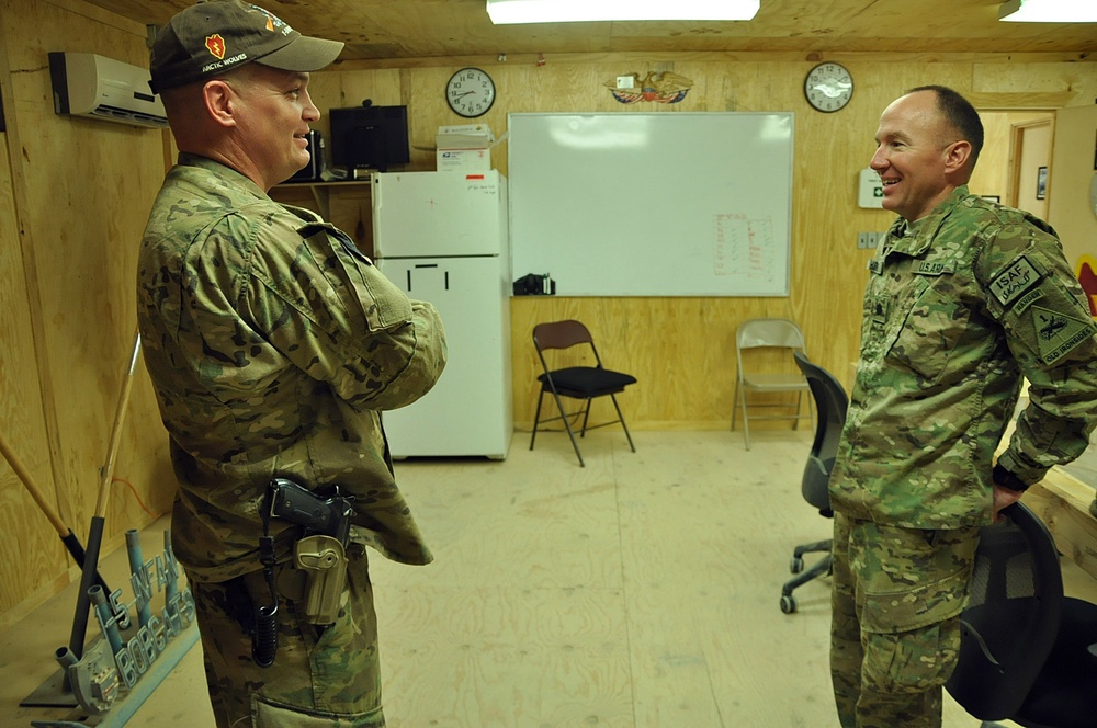 'Bobcats' with the 5th Infantry Regiment Reunites in the Sands of Afghanistan