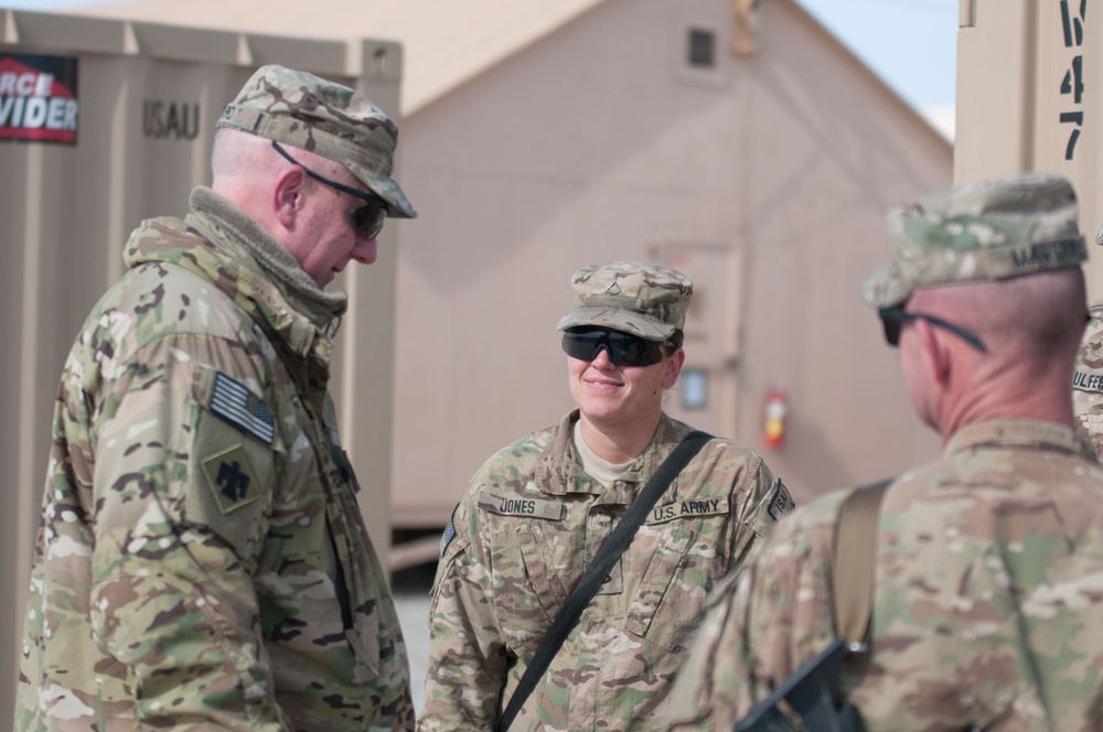 45TH IBCT commander awards soldiers