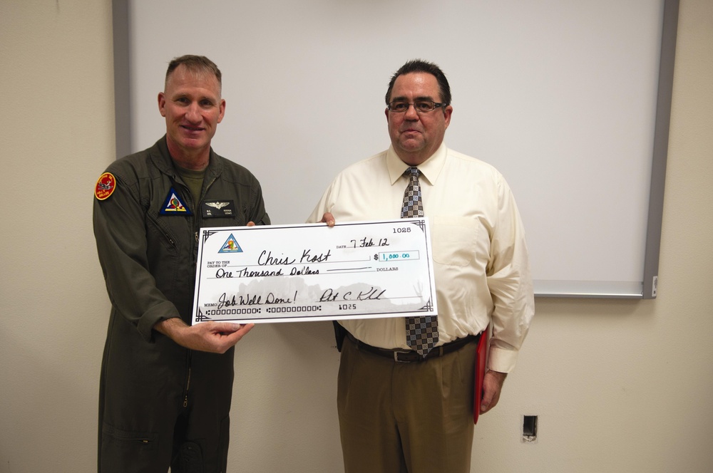 MCAS Yuma civilian awards