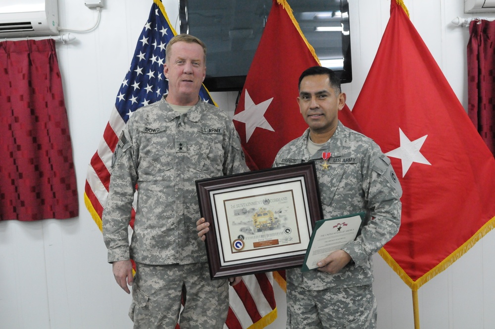 CSM Espinal farewell