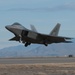 F-22 Raptors take offs