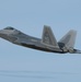 F-22 Raptors take offs