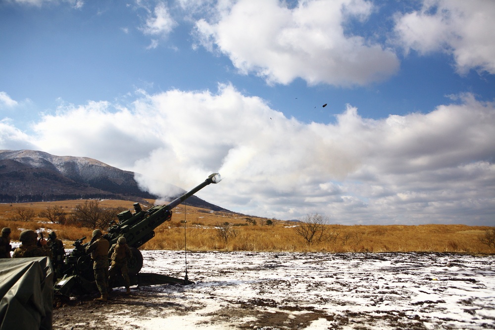 Marines train, fire at Hijudai Maneuver Area