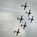 Royal Australian Air Force Roulettes perform during the 2012 Singapore Airshow