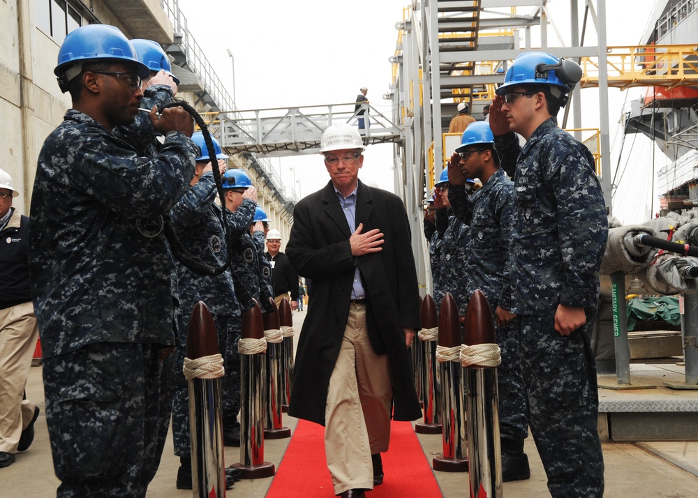 Congressman Courtney visits USS Theodore Roosevelt