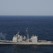 US 5th Fleet ships transit the Arabian Sea