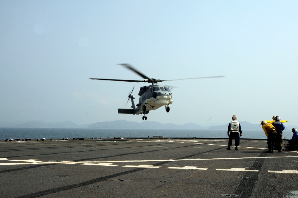 USS Germantown participates in Exercise Cobra Gold 2012