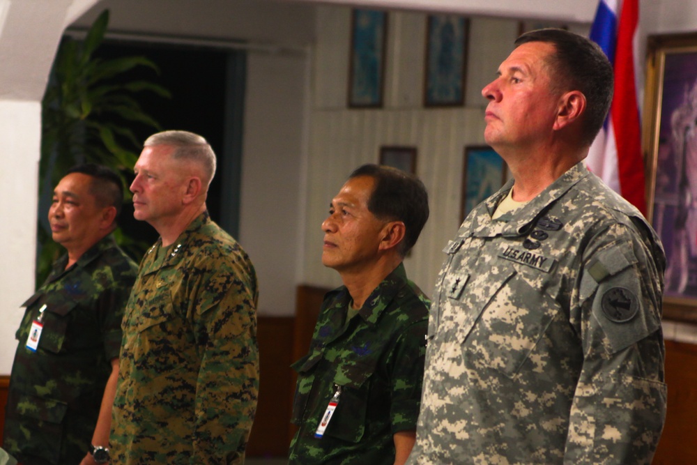 Senior leaders meet for mess night during Exercise Cobra Gold 2012