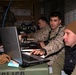 Multinational forces bury their tracks along the snow-covered 'Black Forest' region of Bavaria