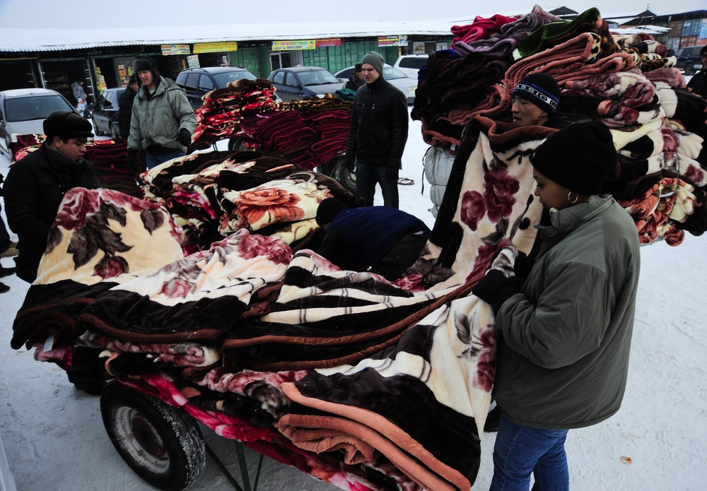 Operation Warm and Dry purchasing blankets &amp; coats