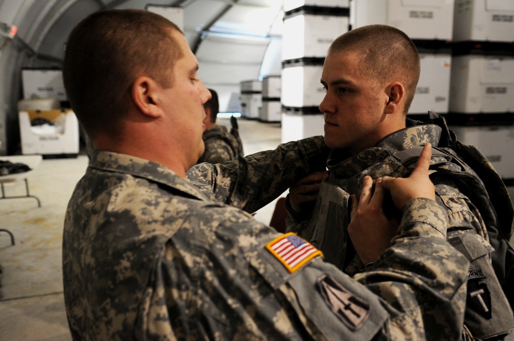 Provincial Reconstruction Team Kunar training at Camp Atterbury